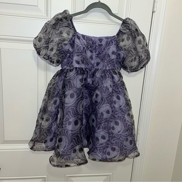 Disney nightmare before Christmas Jack Skellington girls dress XL 14 like new - Picture 8 of 9